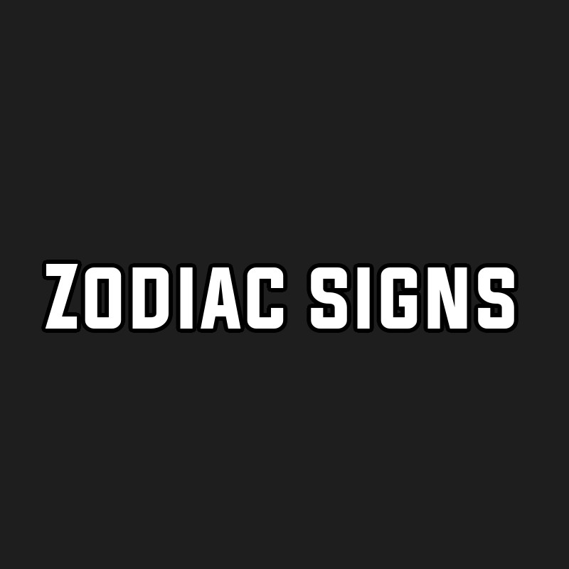 Zodiac signs